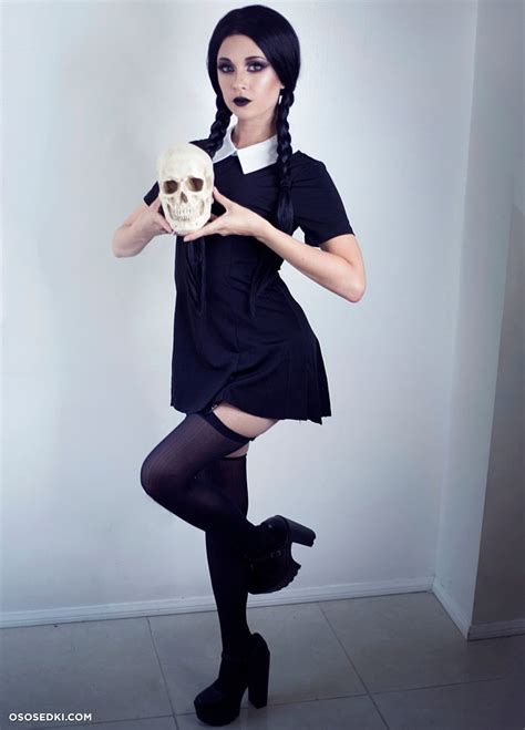 Susu Sexy Wednesday Addams Costume Fansly Set Leaked